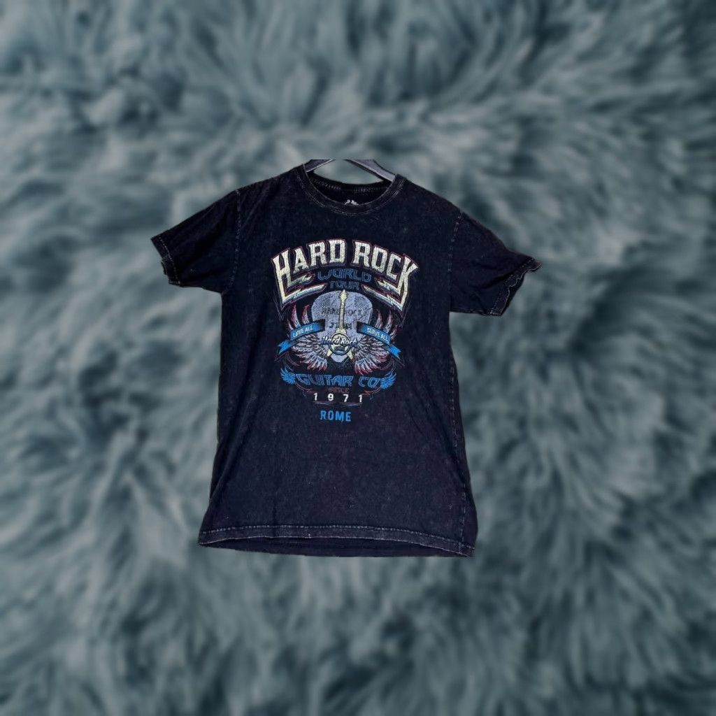 Hard Rock Cafe Hard Rock Cafe Shirt Mens Small Black 90s Rock Music T-Shirt Short Sleeve Crew Neck Size US S / EU 44-46 / 1 - 1 Thumbnail