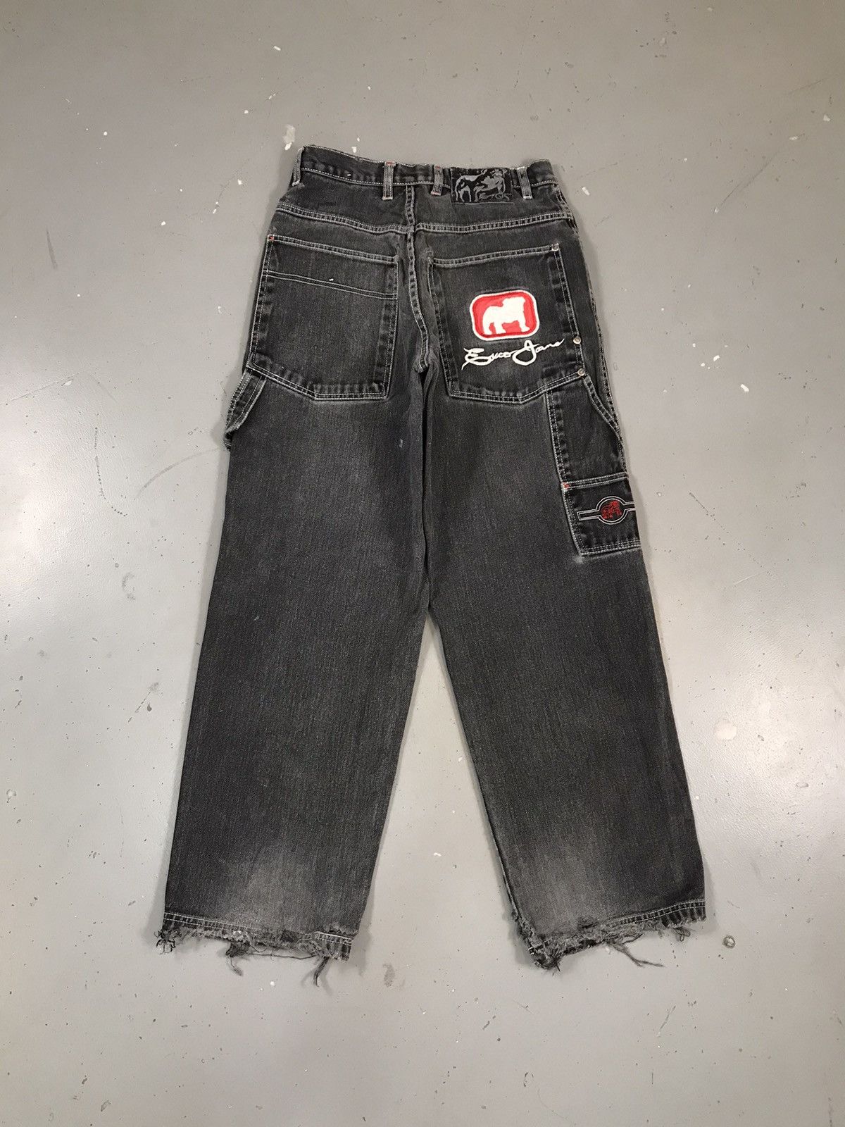 JNCO × Southpole × Vintage Vintage EXCD logo embroidered carpenter denim Size US 30 / EU 46 - 1 Thumbnail