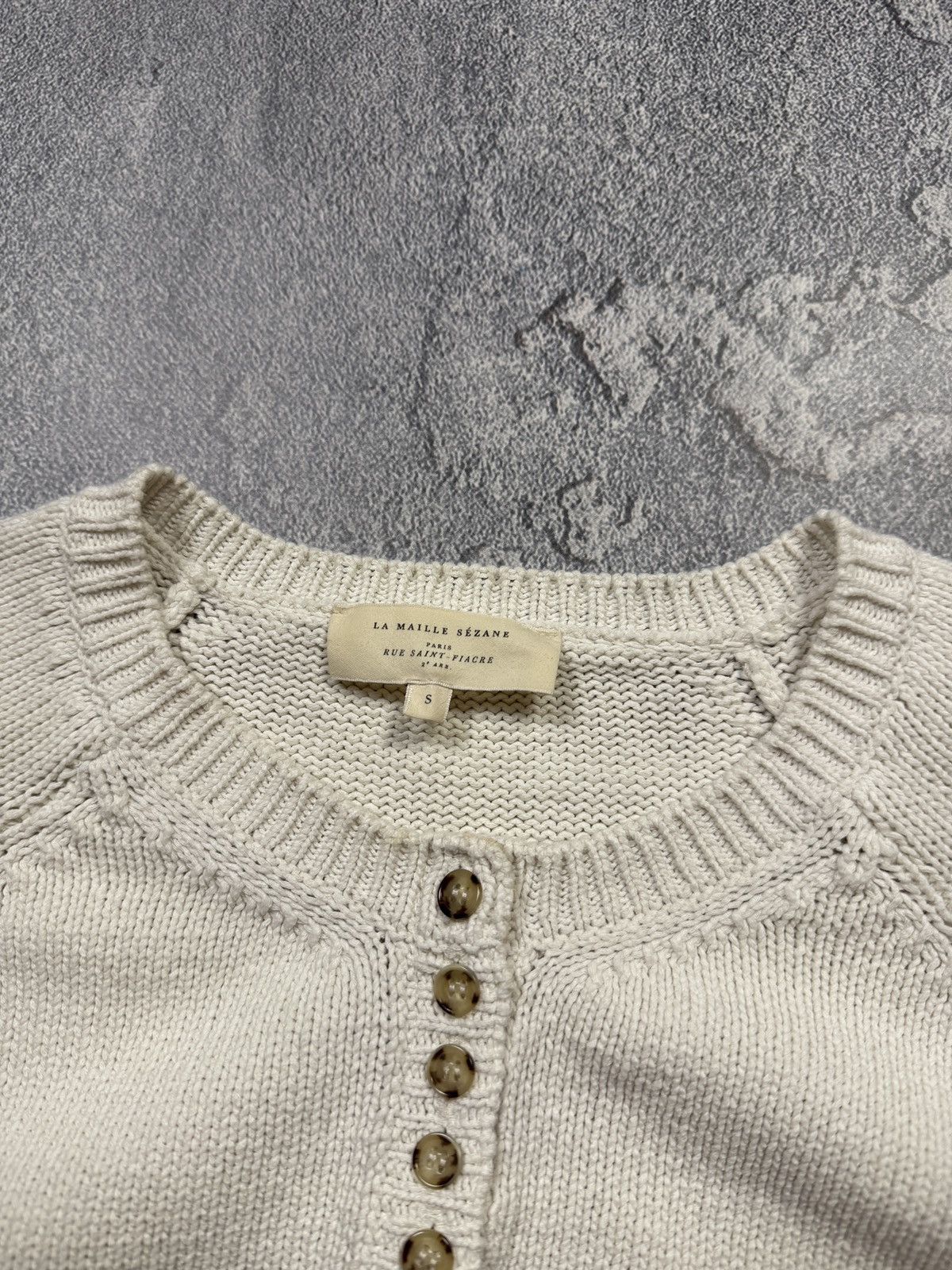 Sezane Sezane Cardigan Sweater Knit Luxury Size S / US 4 / IT 40 - 8 Thumbnail