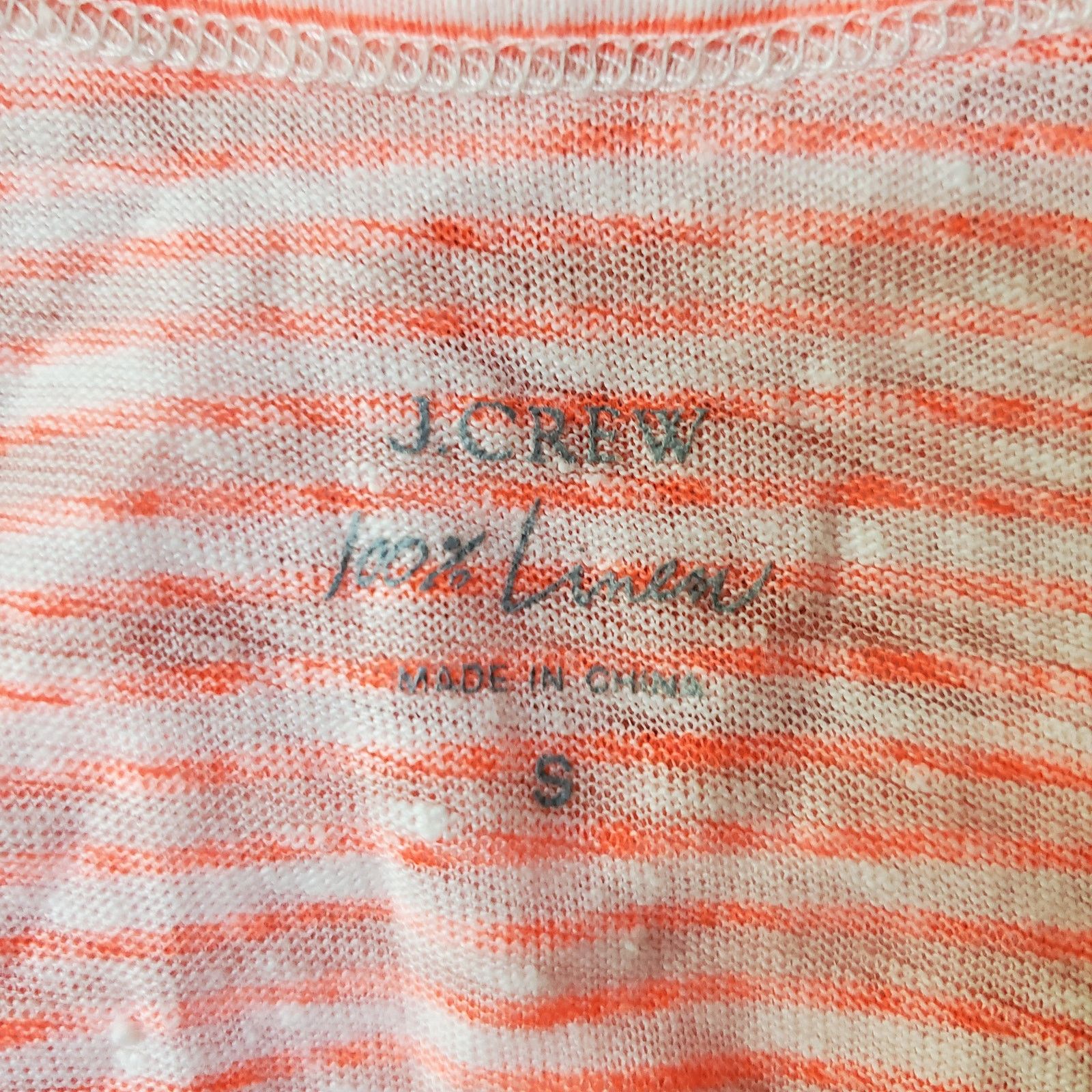 J.Crew J. Crew Pink Striped Tank Top Small Size S / US 4 / IT 40 - 6 Thumbnail