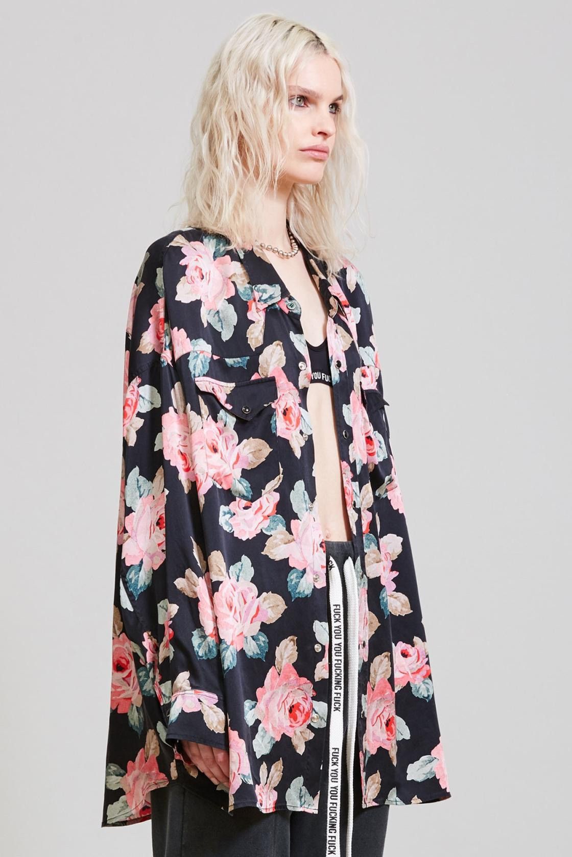R13 Oversized Cowboy Shirt Size S / US 4 / IT 40 - 6 Thumbnail