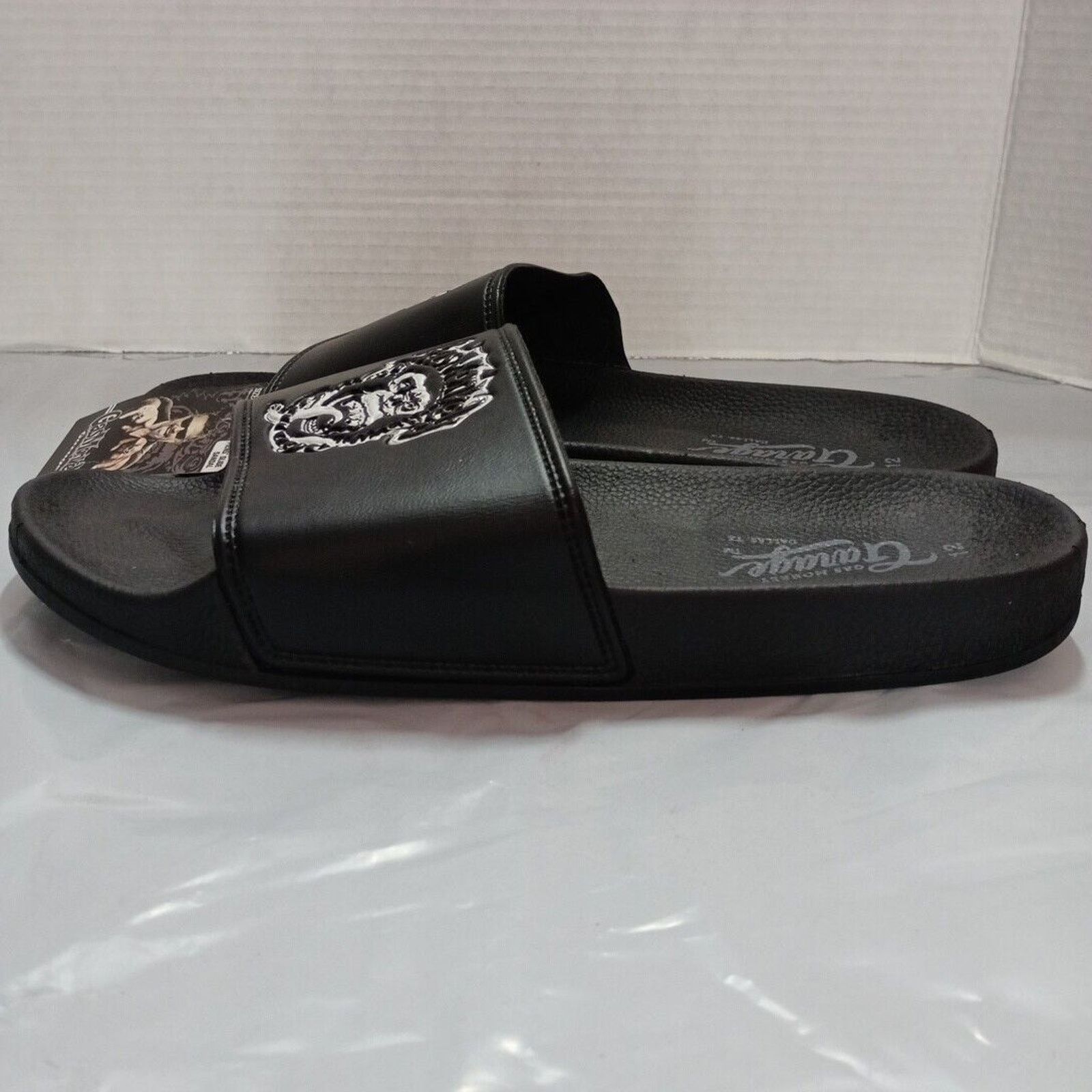 Other Gas Monkey Garage Slides Sandals Men's Size 12 Black Size US 12 / EU 45 - 4 Thumbnail