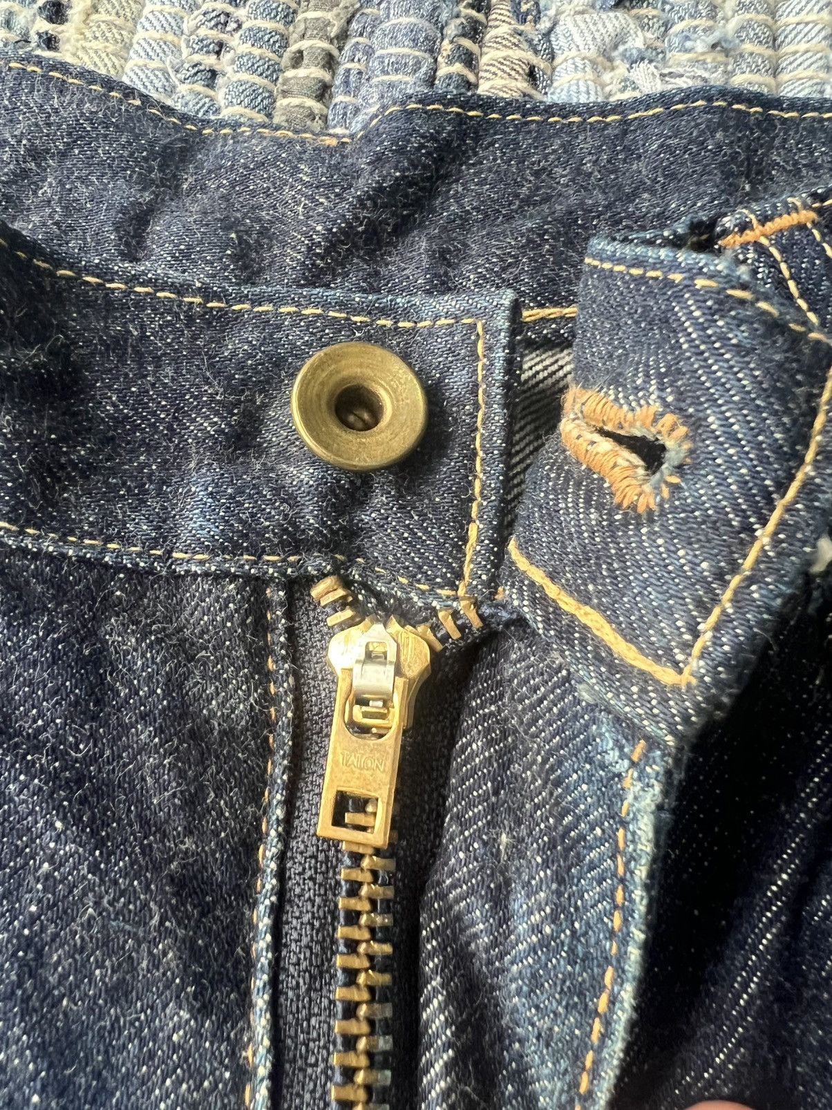 Redmoon LIMITED EDITION 500 Pieces Redmoon 18oz Selvaged Denim Jeans Size US 30 / EU 46 - 9 Thumbnail