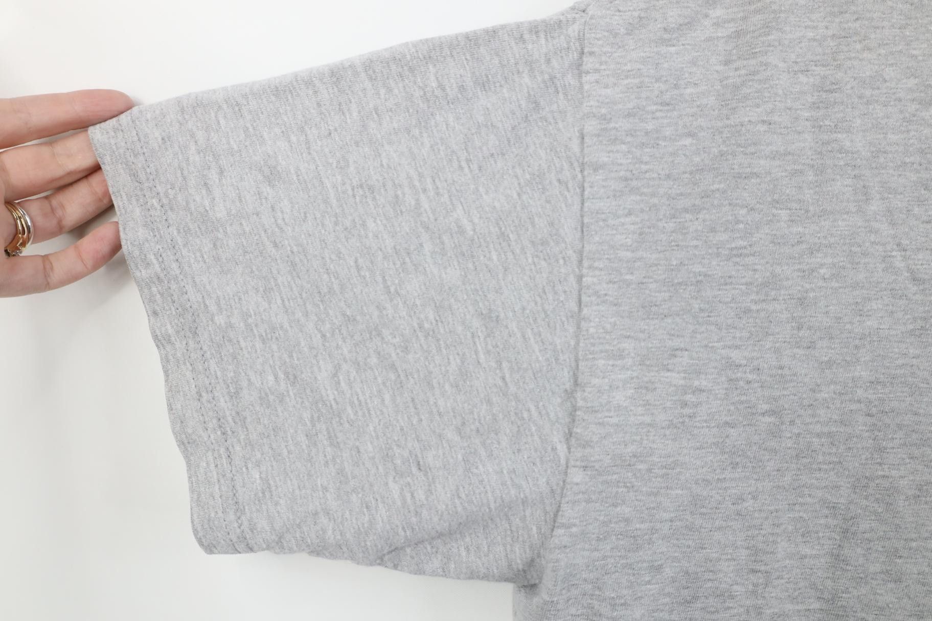 Harley Davidson Vintage Harley Davidson Velour Logo Pocket T-Shirt Gray Size US M / EU 48-50 / 2 - 7 Thumbnail