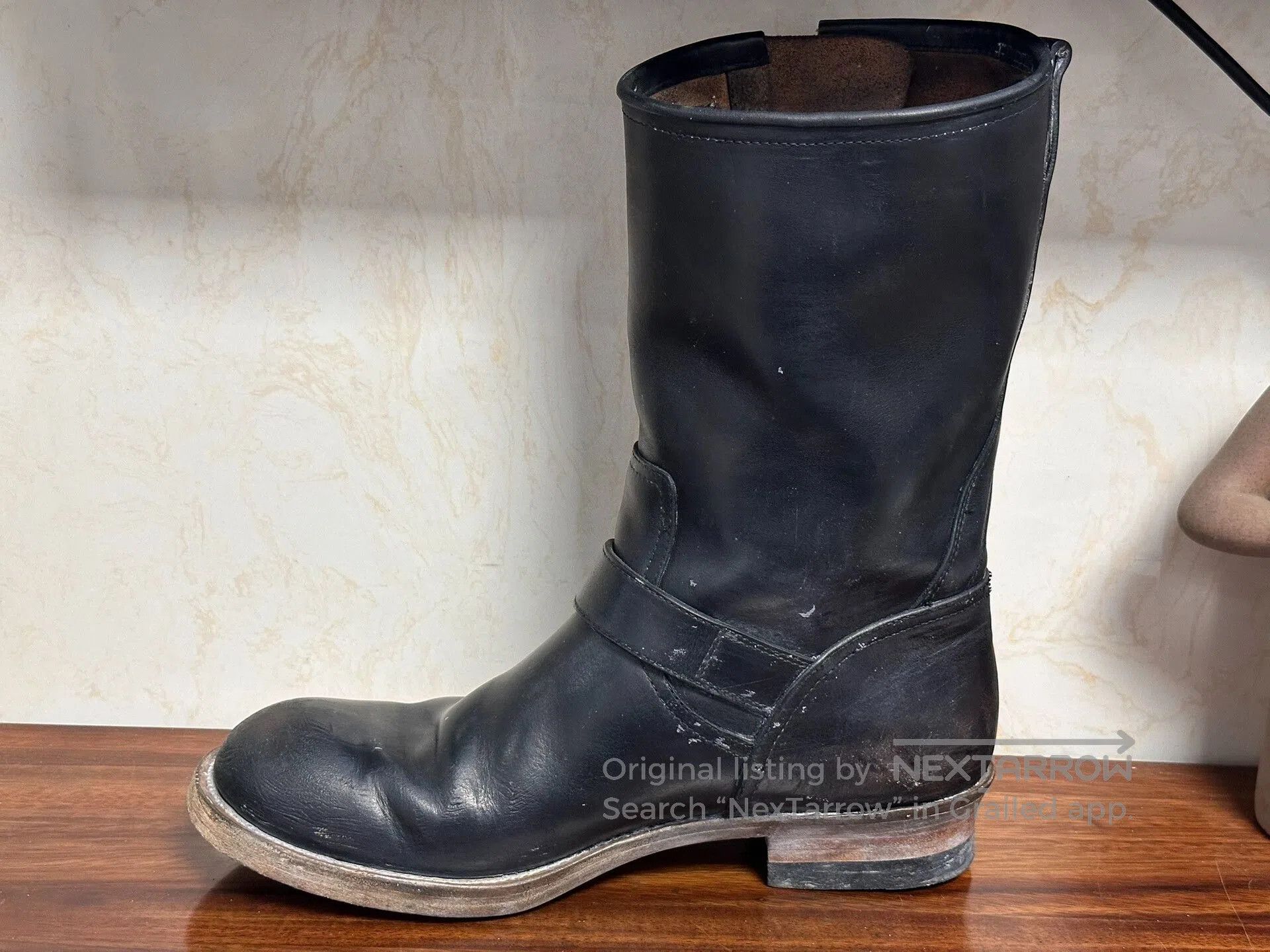 lot78 WM 1978 Engineer Boots. Size US 8 / EU 41 - 4 Thumbnail