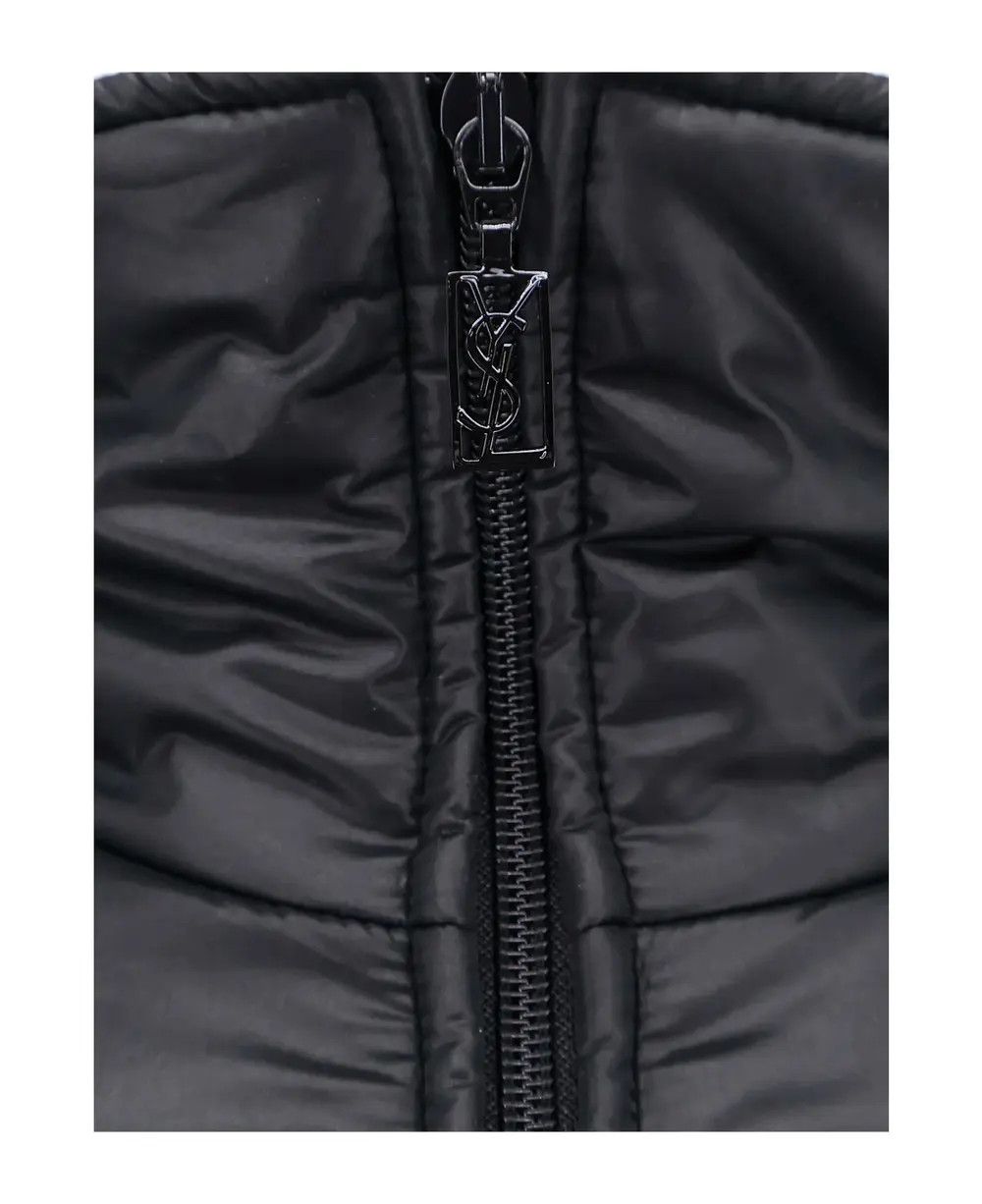 Saint Laurent Paris oc11z0126 818704 Cassandre Puffer Jacket in Nylon Black Size US S / EU 44-46 / 1 - 3 Thumbnail