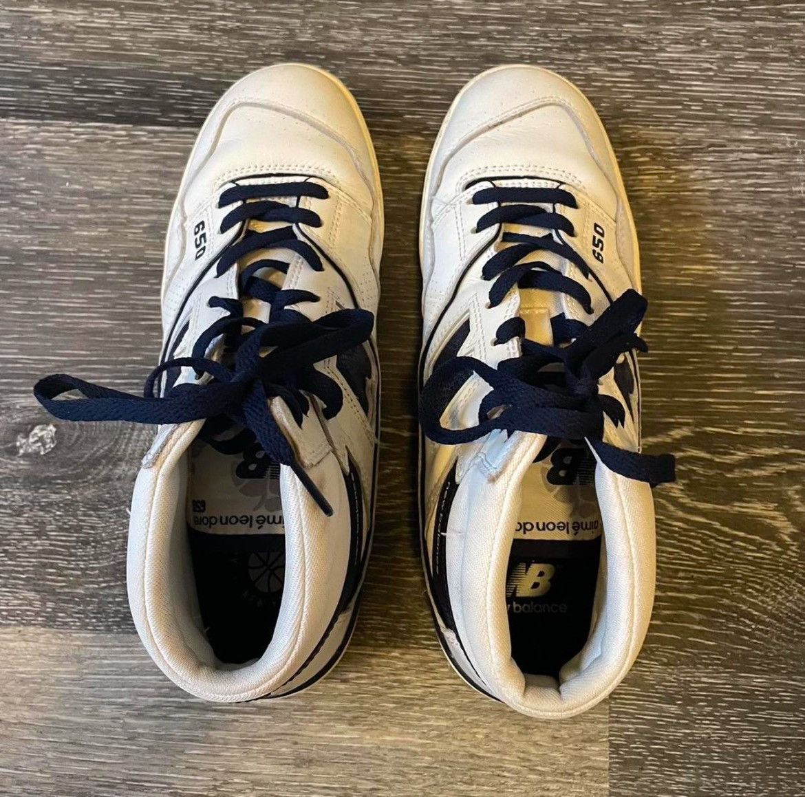 Aime Leon Dore × New Balance Navy and White New balance 650 Aim Leon Dore Size US 9 / EU 42 - 3 Thumbnail