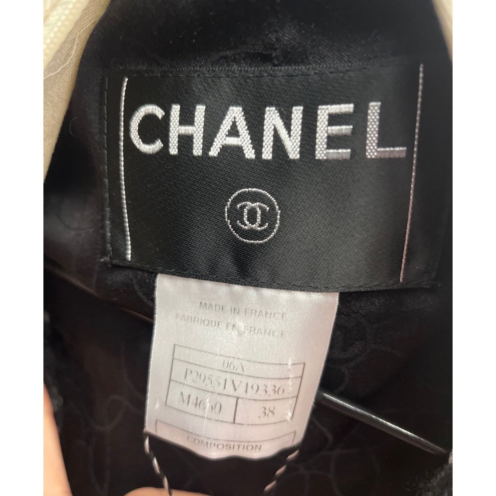 Chanel Chanel Vintage Black Tweed Fitted Jacket, Sz 38/M Size S / US 4 / IT 40 - 5 Thumbnail