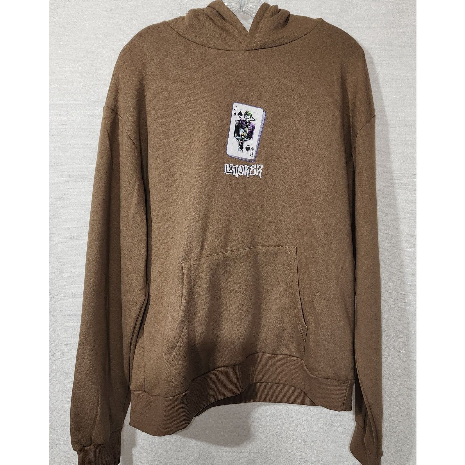 DC Comics The Joker brown Hoodie Size Medium men's Size US M / EU 48-50 / 2 - 1 Thumbnail