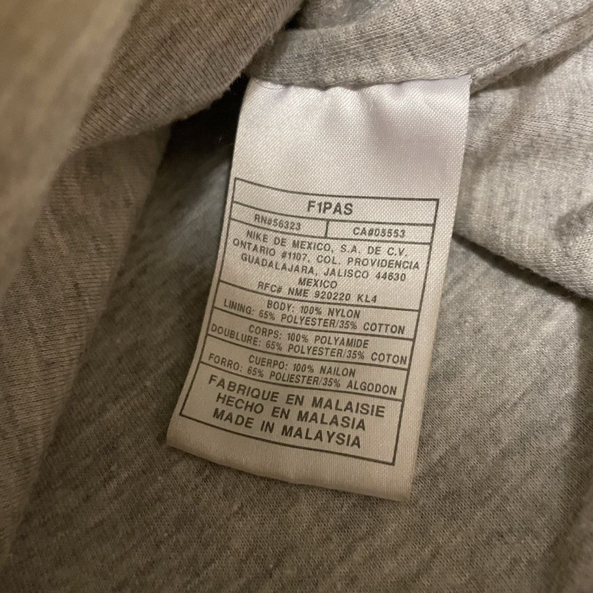 Nike × Vintage Vintage 1990s Nike Wind Breaker Jacket Size US XL / EU 56 / 4 - 7 Thumbnail