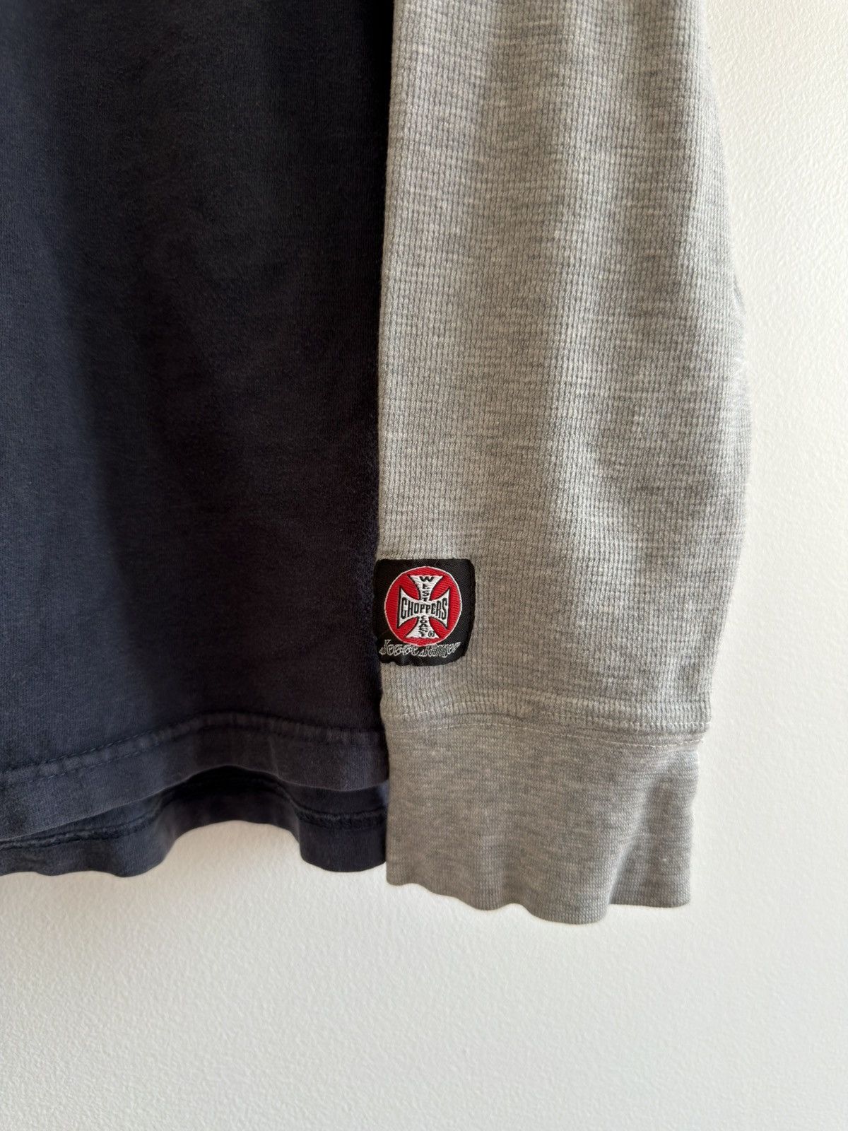 West Coast Choppers *RARE* VINTAGE 00s Y2K WEST COAST CHOPPERS LAYERED THERMAL Size US L / EU 52-54 / 3 - 7 Thumbnail