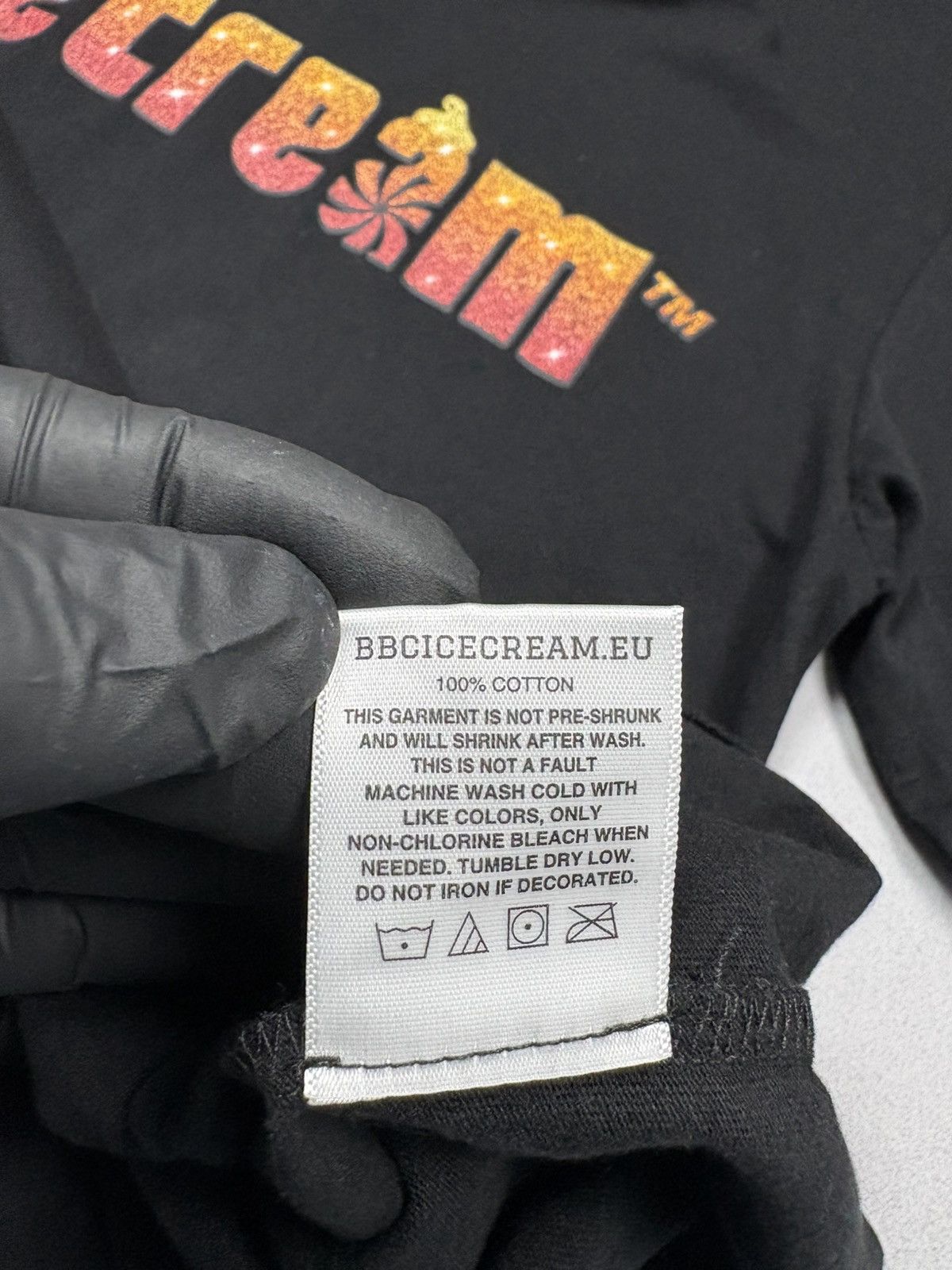 Billionaire Boys Club BBC Ice Cream Soft Serve Sparkle Y2K Graphic Tee Black XS Size US XS / EU 42 / 0 - 16 Thumbnail