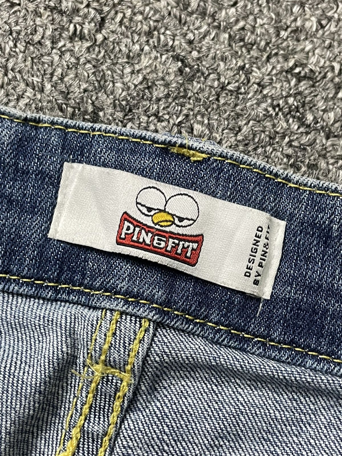 Japanese Brand × Vintage PIN&FIT Superior Quality Distressed Ripped Jeans (134) Size US 32 / EU 48 - 7 Thumbnail