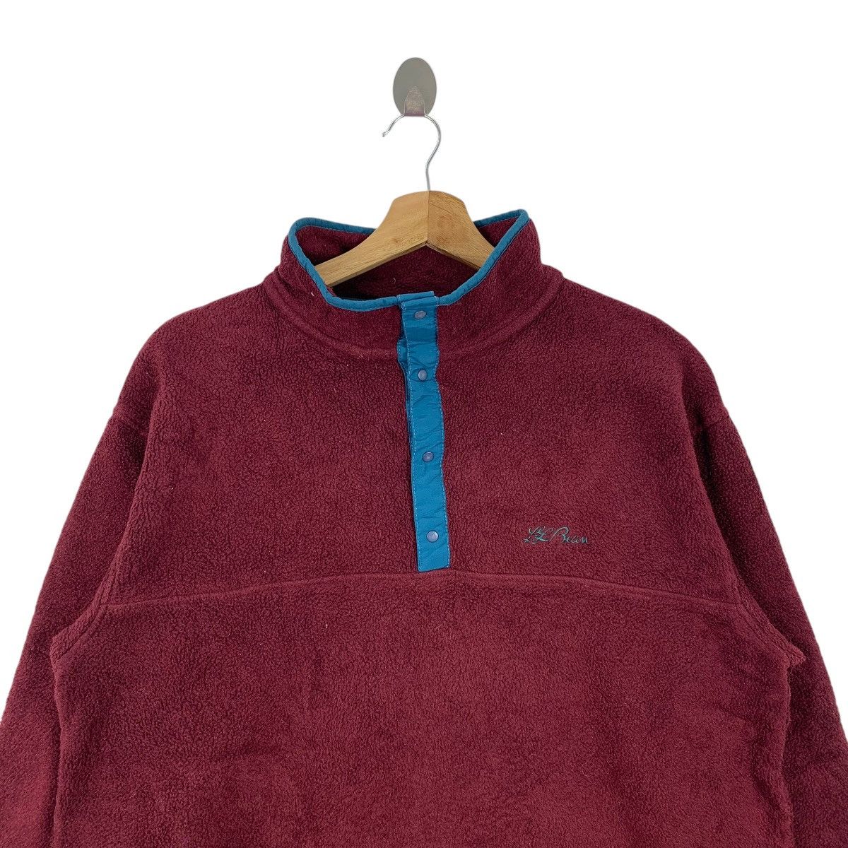 L.L. Bean × Vintage Vintage L.L.BEAN Outdoor Sportswear Half Button Sweatshirt Size US M / EU 48-50 / 2 - 3 Thumbnail