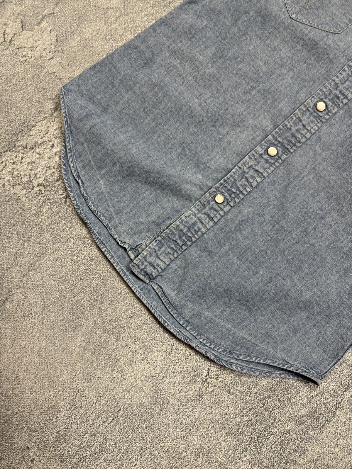 RRL Ralph Lauren Vintage 90s RRL Double RL Ralph Lauren Denim Jacket USA Size US S / EU 44-46 / 1 - 8 Thumbnail