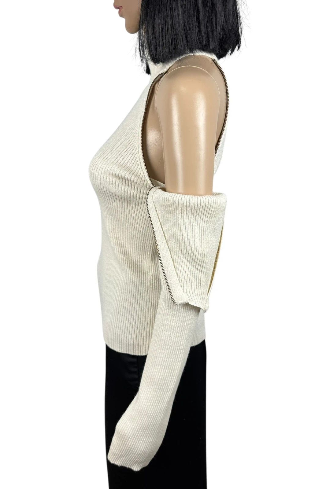 Dolce & Gabbana Dolce & Gabbana Vintage Ribbed Knit Jumper Viscose Wool Size M / US 6-8 / IT 42-44 - 10 Thumbnail