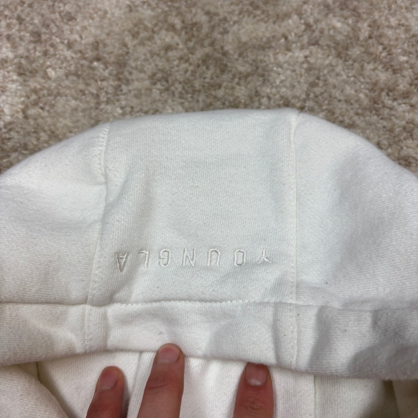 Other YoungLA 537 Scuba Neck Hoodie Embossed Lettering Men's S Size US S / EU 44-46 / 1 - 3 Thumbnail