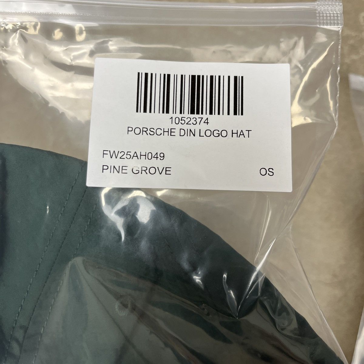Aime Leon Dore Aime Leon Dore Porsche Logo Hat Pine Grove Green Size ONE SIZE - 4 Thumbnail