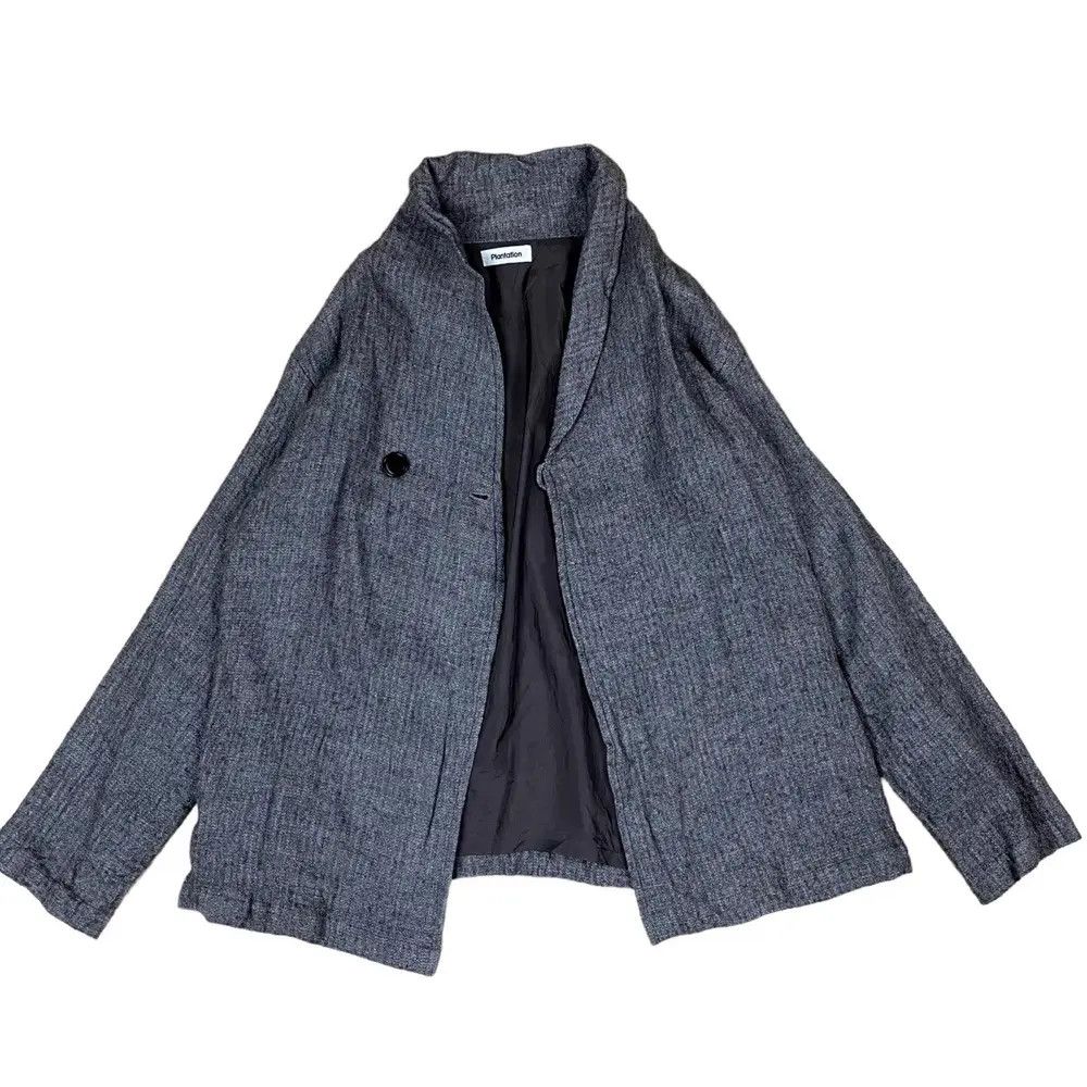 Issey Miyake Plantation Wool Jacket By Issey Miyake Size M / US 6-8 / IT 42-44 - 1 Thumbnail