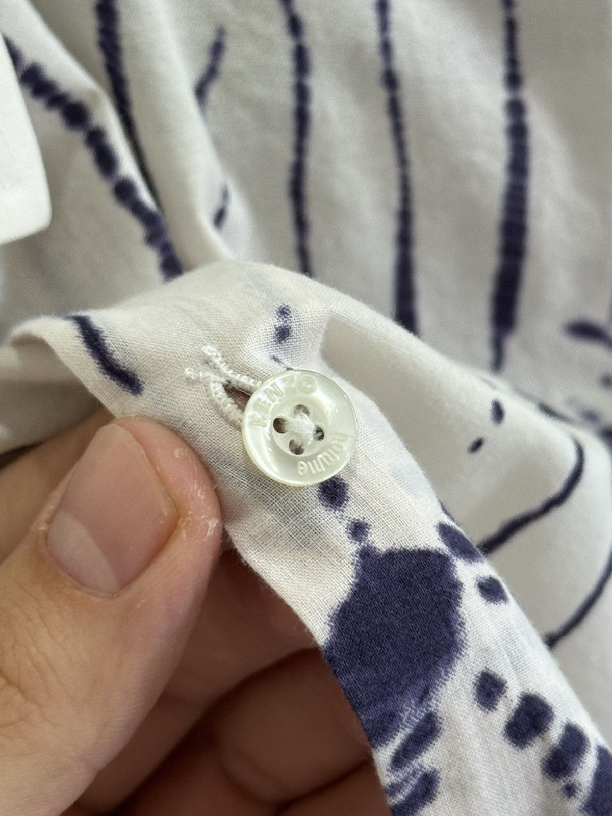 Kenzo Kenzo Short-Sleeved Shirt Size US S / EU 44-46 / 1 - 9 Thumbnail
