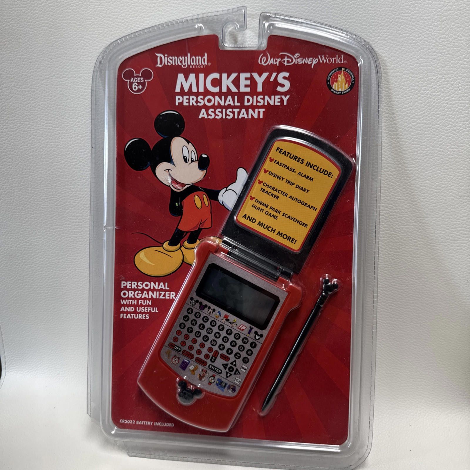 Designer Disneyland Disney World Mickey Assistant Personal Organizer Size ONE SIZE - 2 Thumbnail