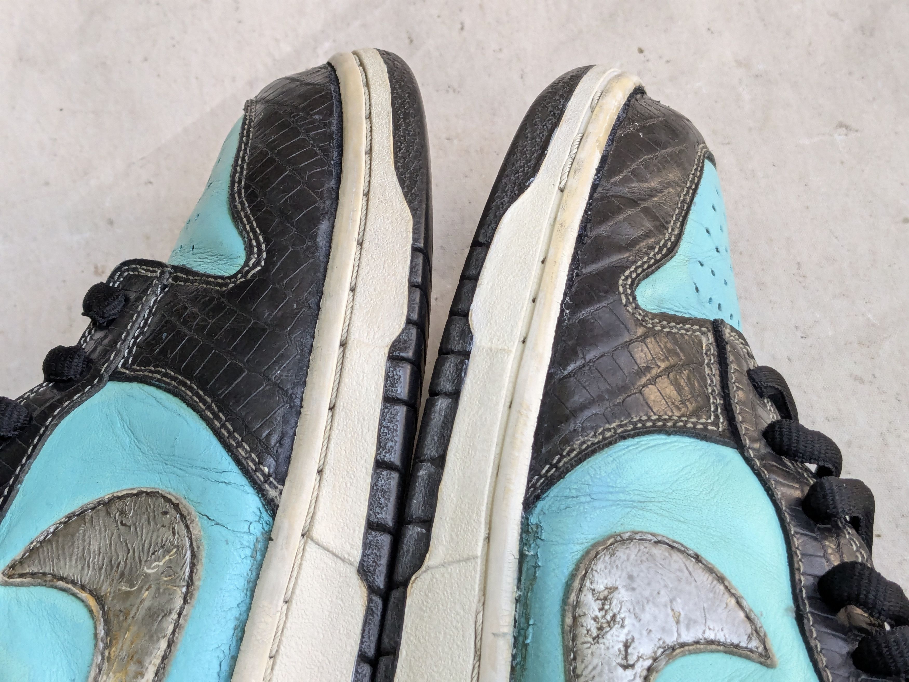 Nike Nike SB Dunk Low Pro x Diamond Supply Co. Tiffany 11 Size US 11 / EU 44 - 14 Thumbnail