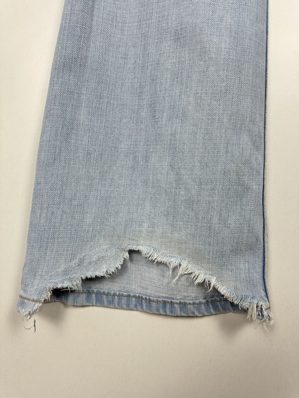 Lee Vintage Y2K 00s Lee Felton Flare Light Wash Denim Jeans Size US 29 - 17 Thumbnail