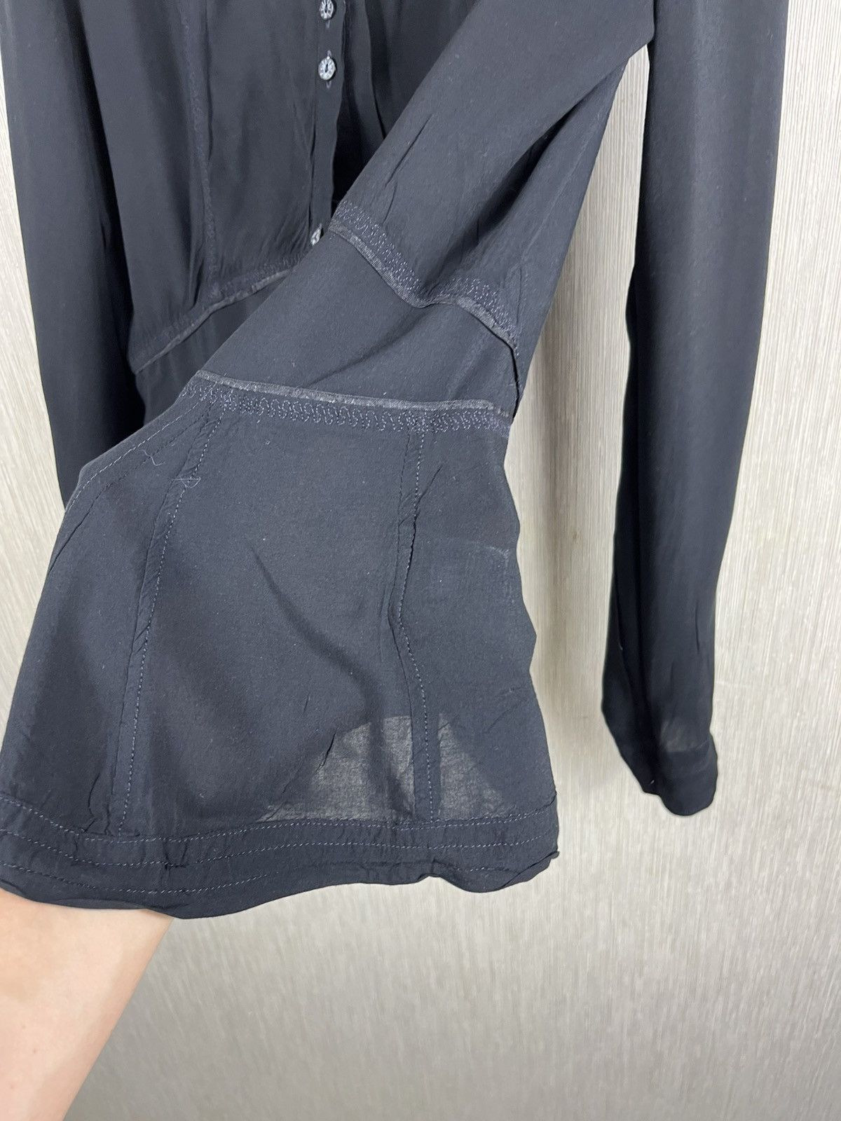 Marithe + Francois Girbaud Le Jean De Marithe+Francois Girbaud geometric y2k shirt Size M / US 6-8 / IT 42-44 - 18 Thumbnail