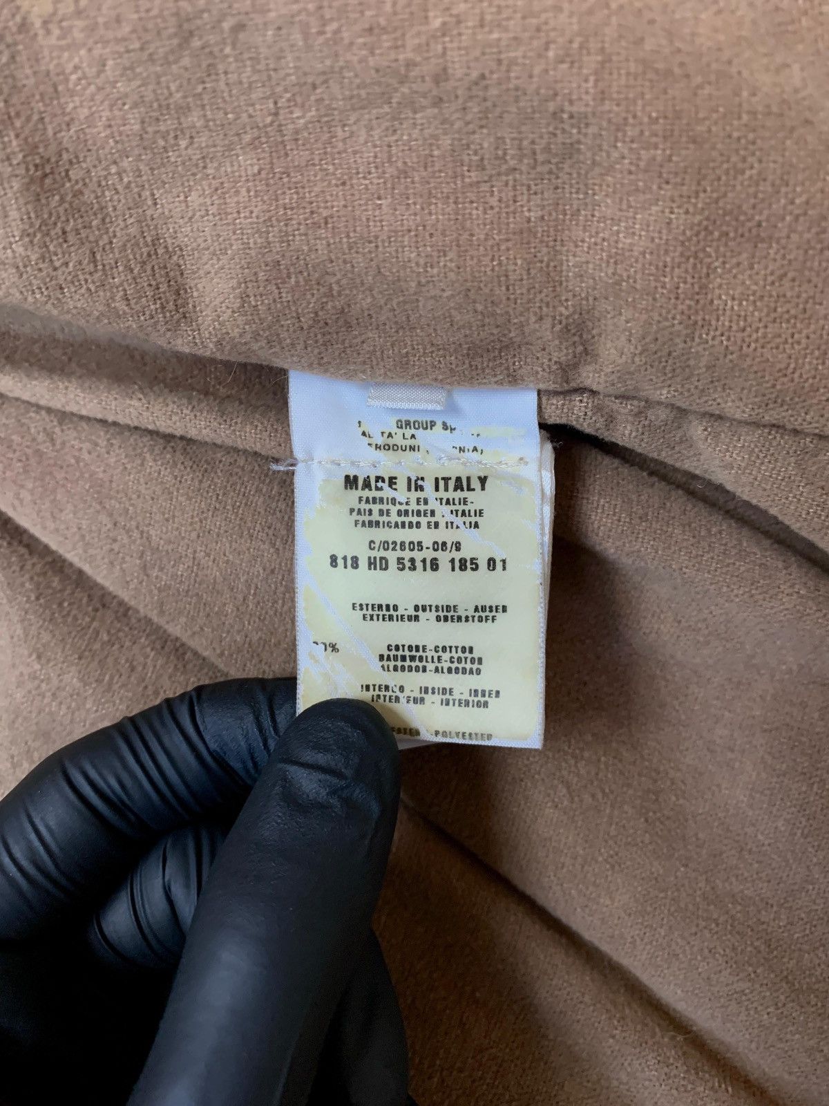 Helmut Lang FREE TAX! Vintage Cotton Military Heavy Coat Jacket Size US S / EU 44-46 / 1 - 12 Thumbnail