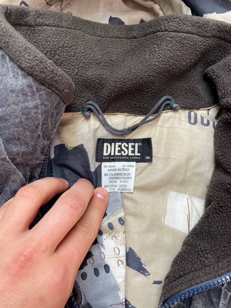 Diesel × Vintage Vintage archive diesel jacket 80s lampo Size US XL / EU 56 / 4 - 3 Thumbnail