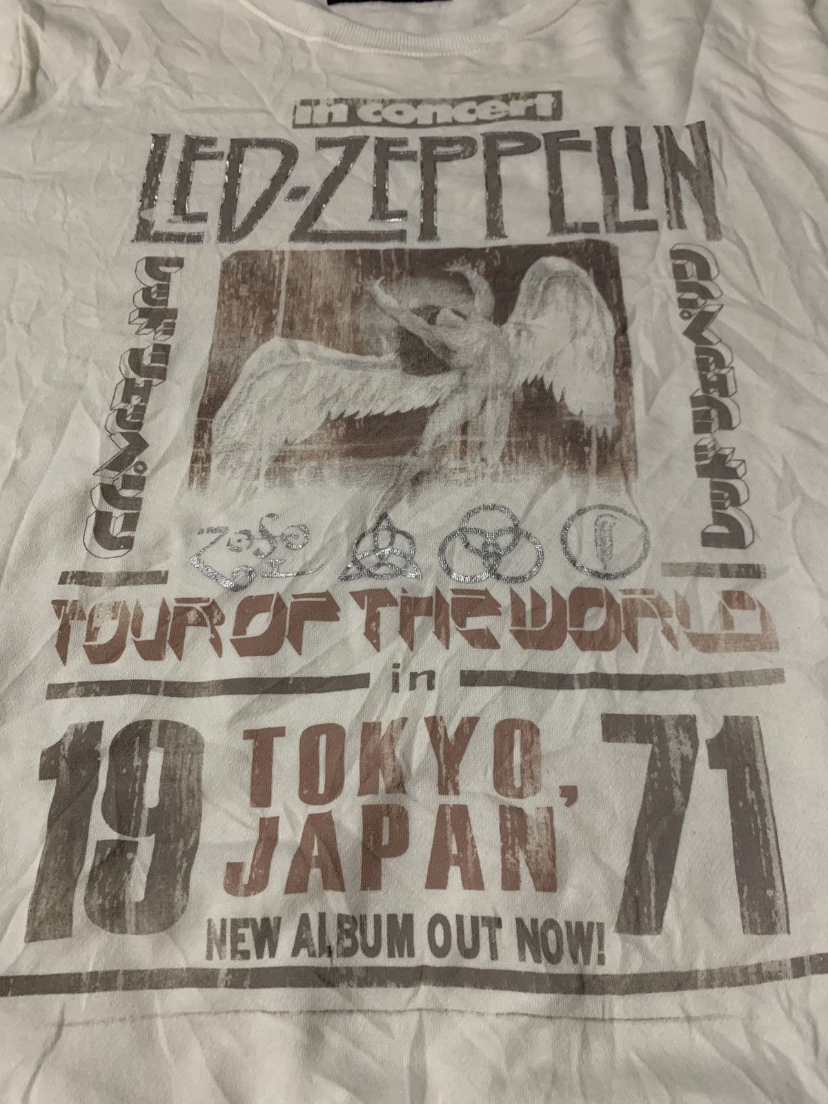 Band Tees × Led Zeppelin Led Zeppelin Sweatshirt Big Size Size US XXL / EU 58 / 5 - 9 Thumbnail