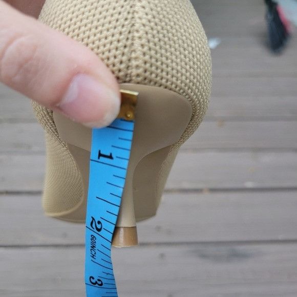 Other The Vivaia Stella Pointed Toe Nude Beige Everyday Comfort Ki Size US 10.5 / IT 40.5 - 7 Thumbnail