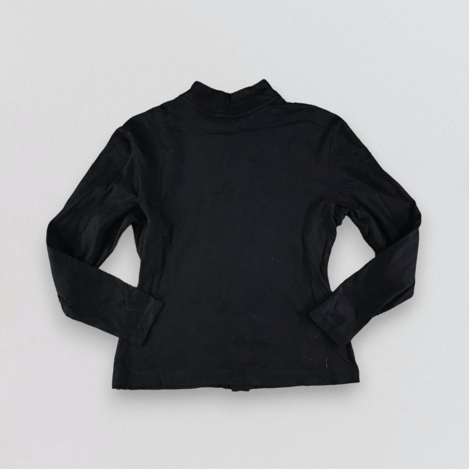 Norma Kamali Norma Kamali Black Cardigan Sweater Size M F336 Size M / US 6-8 / IT 42-44 - 3 Thumbnail
