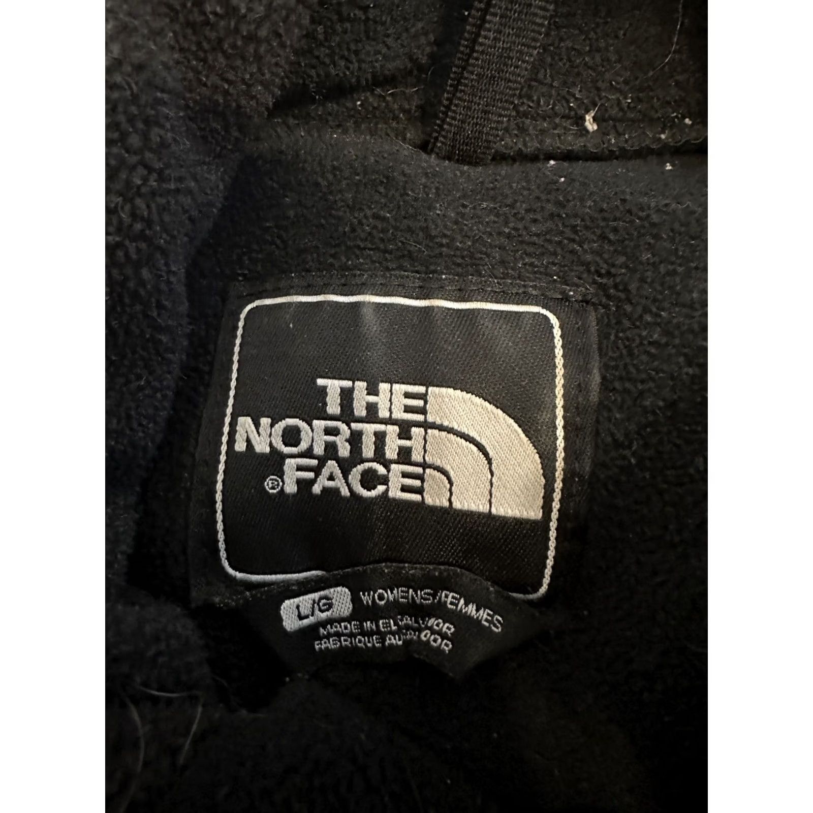 The North Face The North Face Women's Large Black Full Zip Fleece Jacket Size L / US 10 / IT 46 - 3 Thumbnail