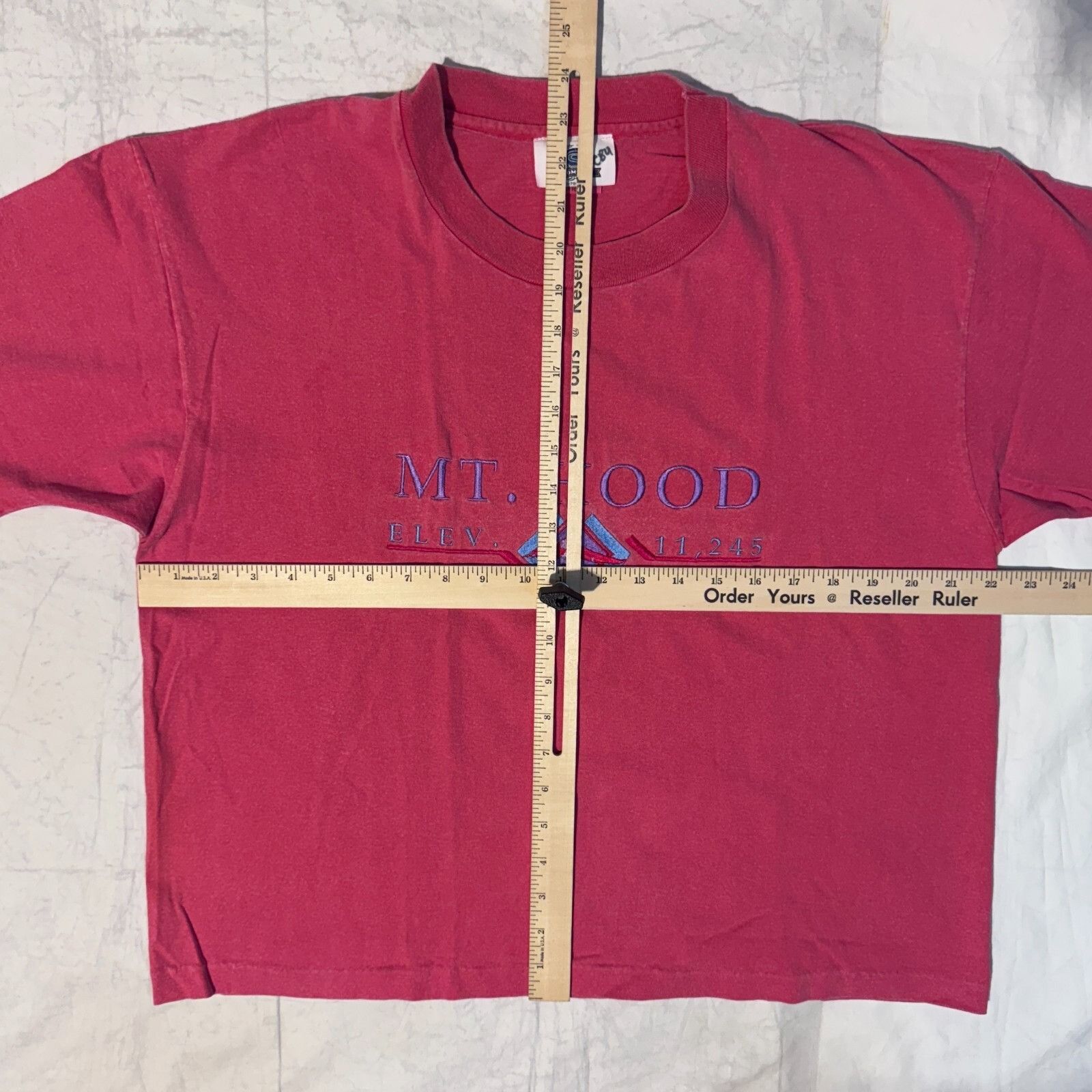 Other Vintage 90s Somers Mt. Hood Oregon Pink Single Stitch Tshirt Size US L / EU 52-54 / 3 - 4 Thumbnail