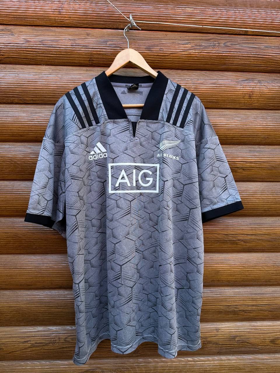 Rugby Ralph Lauren Adidas New Zealand All Blacks rugby jersey Size US XXL / EU 58 / 5 - 1 Thumbnail