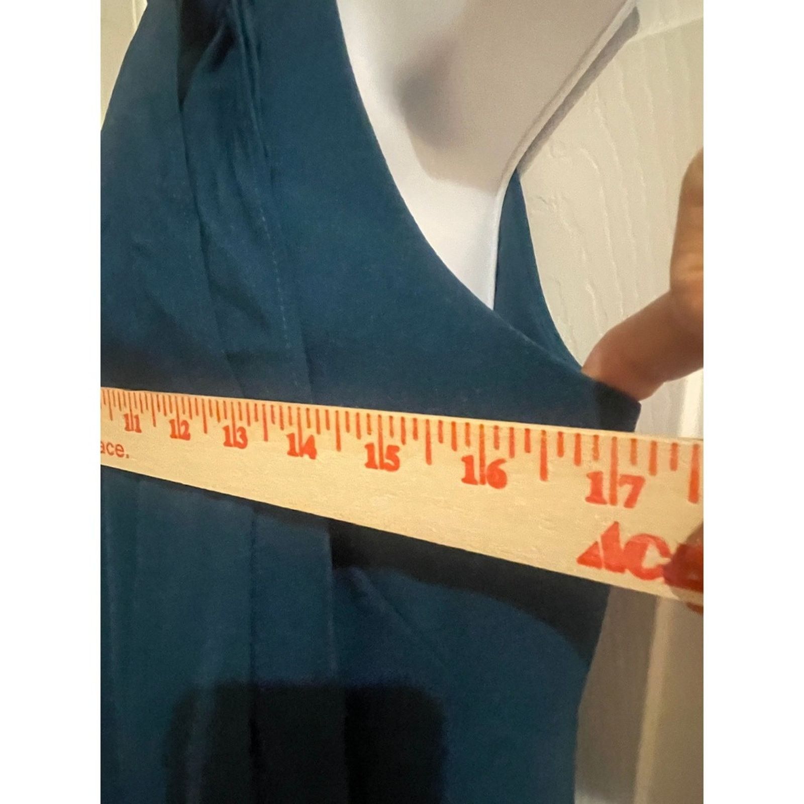 Vince Camuto Vince Camuto Women Teal Blue Halter Dress Size 8 Size M / US 6-8 / IT 42-44 - 7 Thumbnail