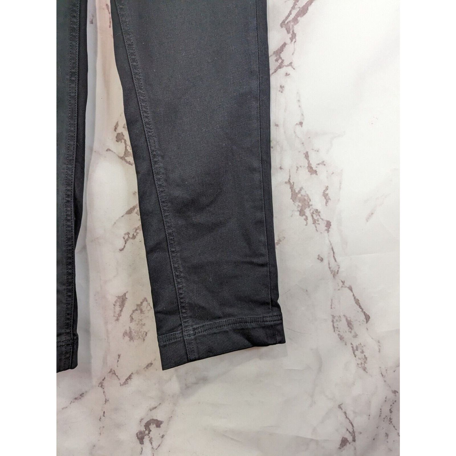 Everlane Everlane Pant Women 2 Slim Leg Crop Black High Rise Ankle Size 26" / US 2 / IT 38 - 5 Thumbnail