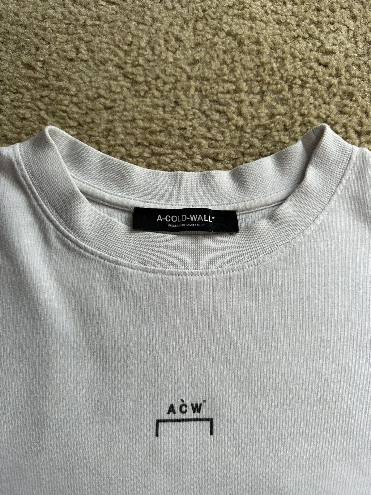 A-COLD-WALL* A-COLD-WALL* Brutalist T-Shirt - White Size US S / EU 44-46 / 1 - 3 Thumbnail