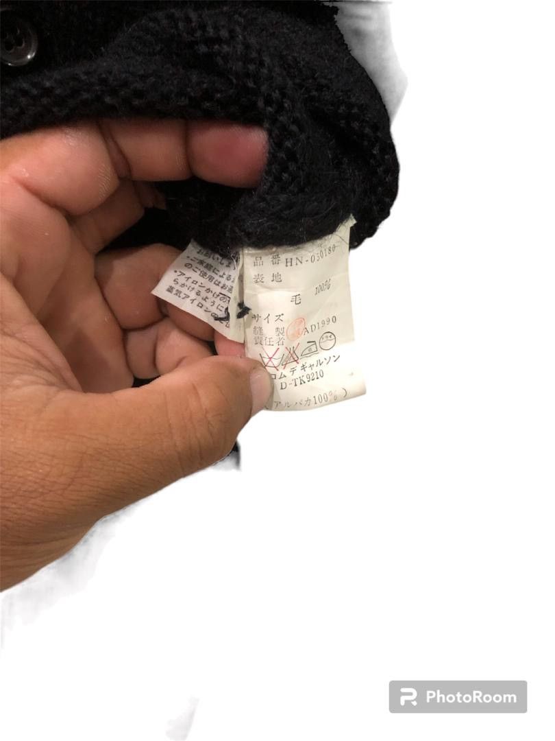 Comme des Garcons AD1990 Pure Wool Buttons Ups Cardigan Size US L / EU 52-54 / 3 - 11 Thumbnail