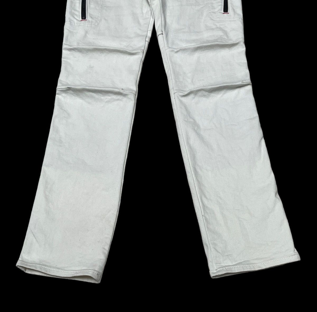 Designer × Vintage Vintage Kushitani Hamamatsu Flared Jeans 2000s Size US 31 - 5 Thumbnail