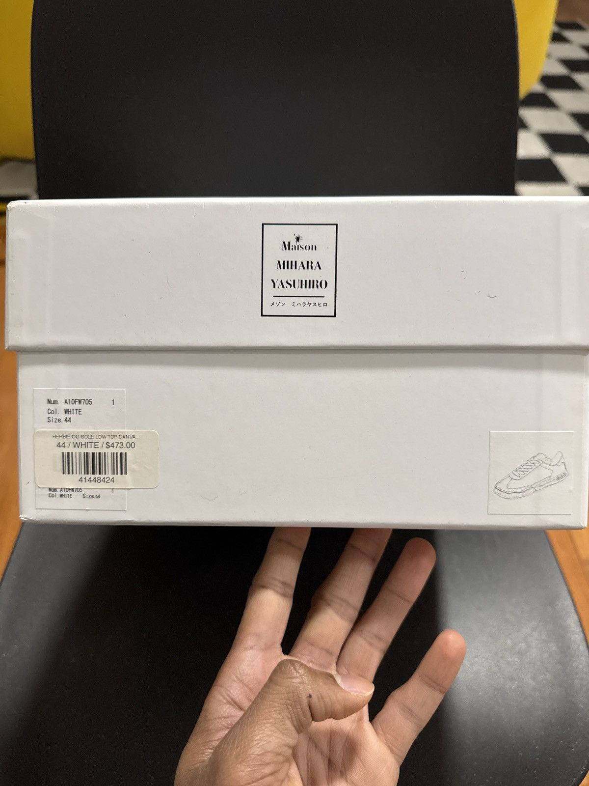 Maison MIHARA YASUHIRO Mihara Yasuhiro Herbie Low Top Canva Sneaker - Size 11 Size US 11 / EU 44 - 9 Thumbnail
