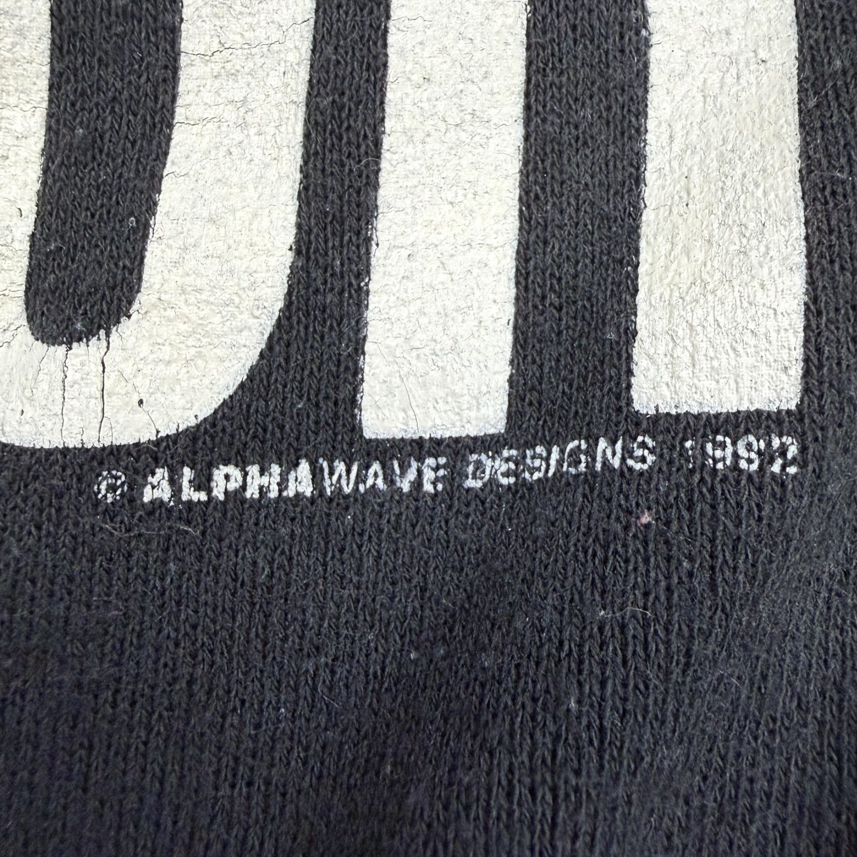 Lee VINTAGE Lee Sweatshirt Mens XL Black Graphic Print 1992 USA 90s Clinton Presidency Pullover Size US XL / EU 56 / 4 - 4 Thumbnail