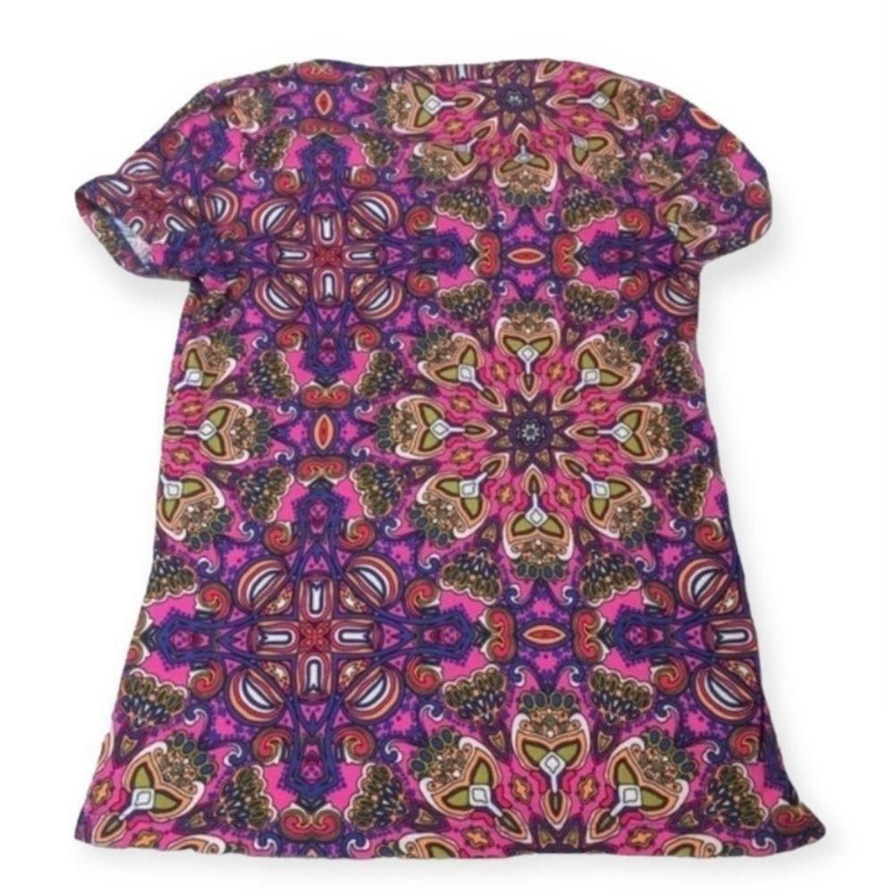 Jones New York Jones New York Women’s Multicolor Geometric Print Short Slee Size S / US 4 / IT 40 - 2 Thumbnail