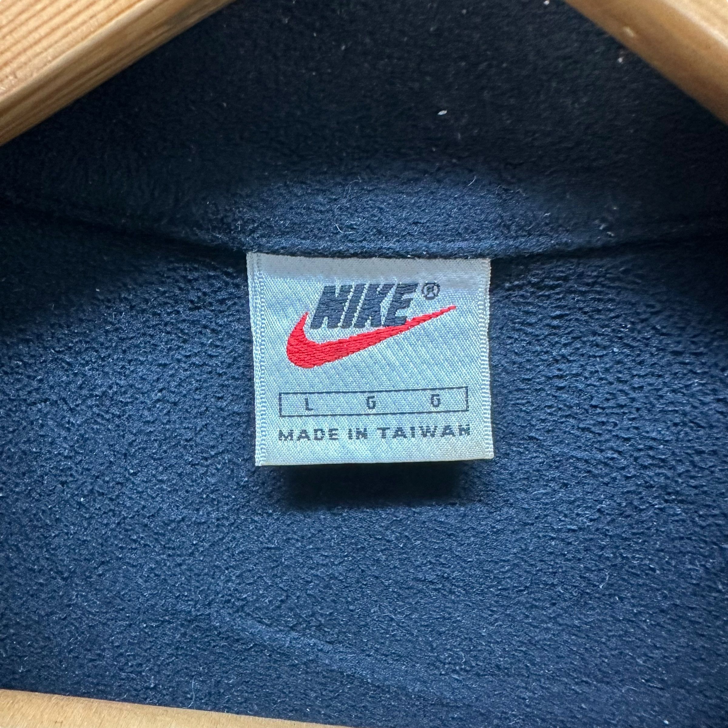 Nike Nike Turtle Neck Half Zip Pullover Fleece Sweater #9140-62 Size US L / EU 52-54 / 3 - 6 Thumbnail
