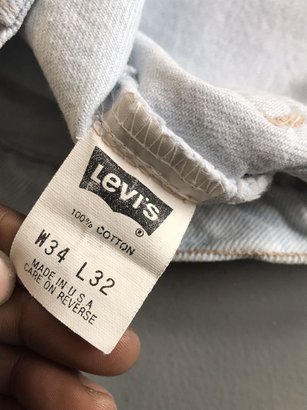 Levi's × Vintage 90s vintage Levi’s silvertab baggy fit denim Size US 32 / EU 48 - 5 Thumbnail