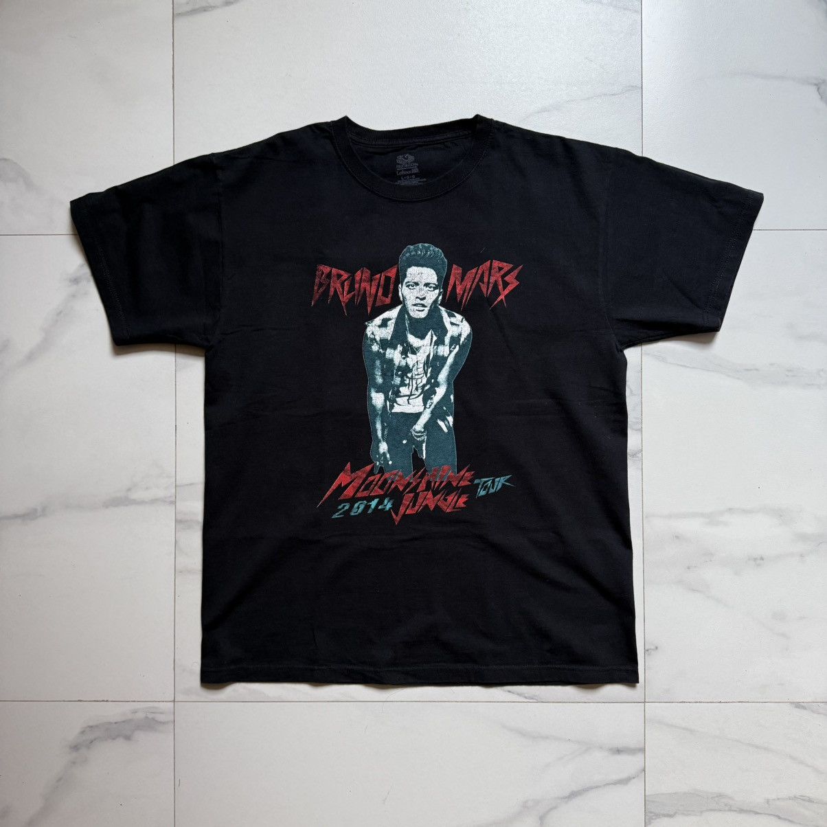 Band Tees Bruno Mars Moonshine Jungle Tour Tee Size US L / EU 52-54 / 3 - 2 Thumbnail