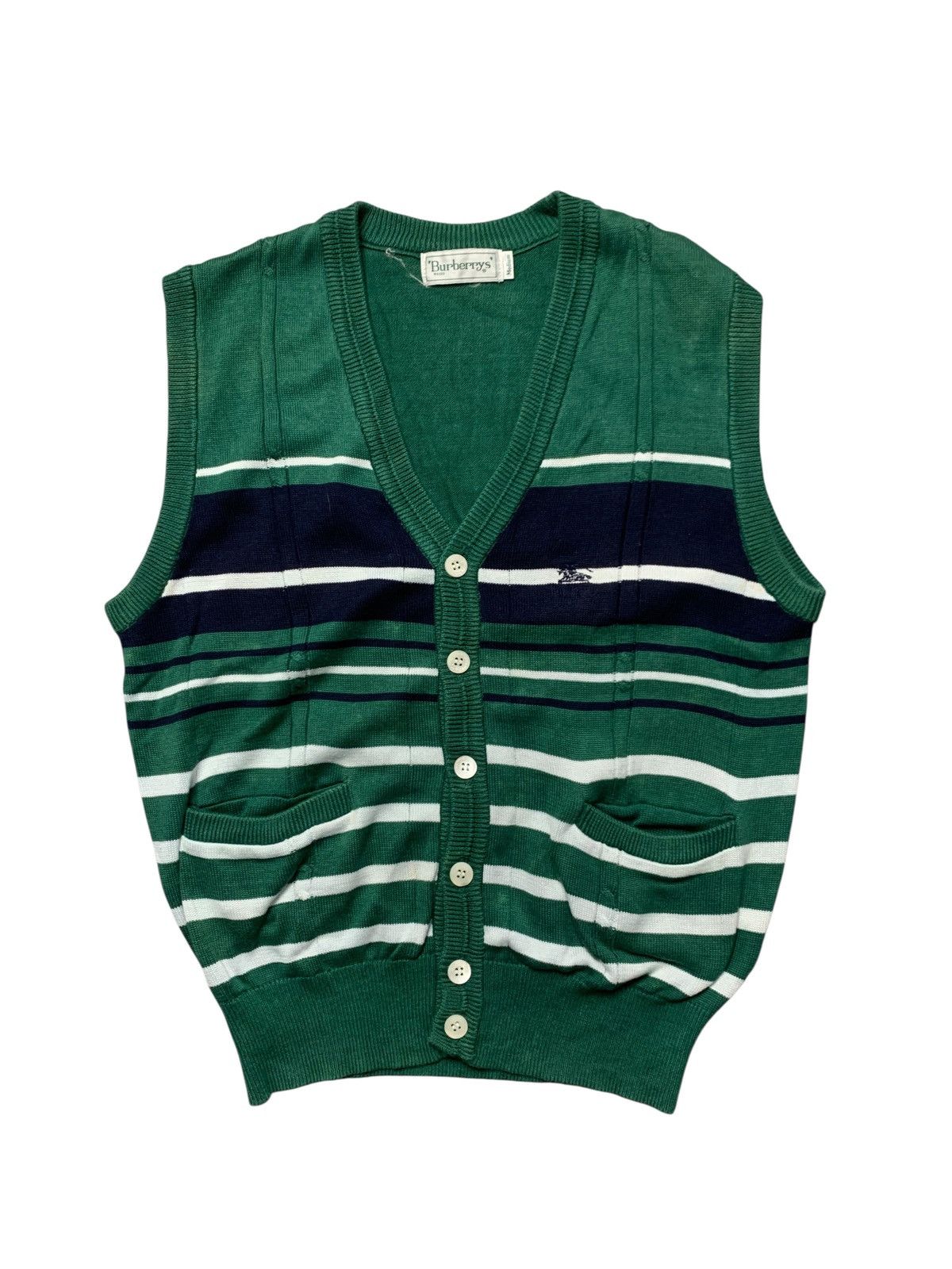 Burberry VTG burberrys 90s knited vest Size M / US 6-8 / IT 42-44 - 1 Thumbnail