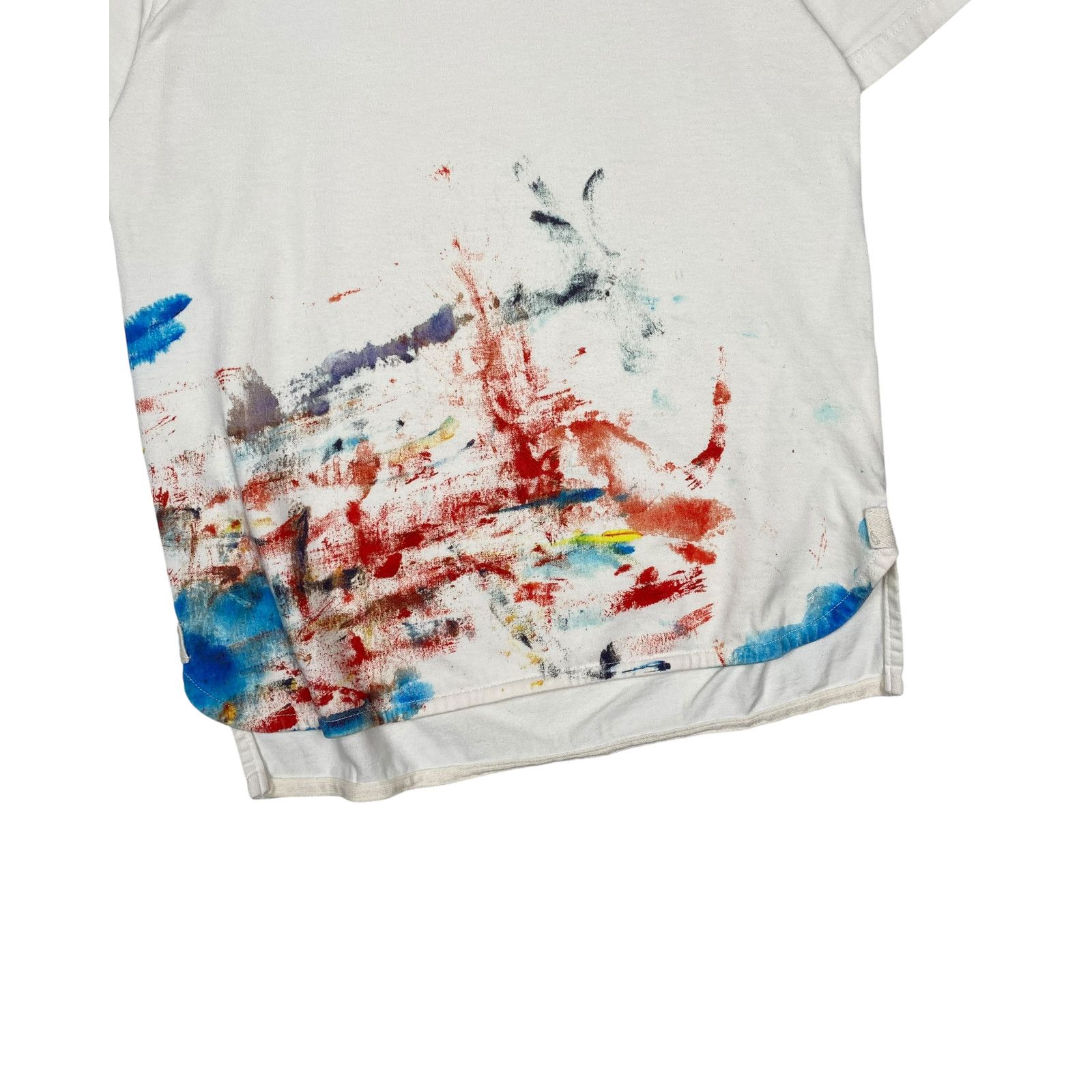 Junya Watanabe Junya Watanabe White Paint Splatter Tee Size US M / EU 48-50 / 2 - 4 Thumbnail