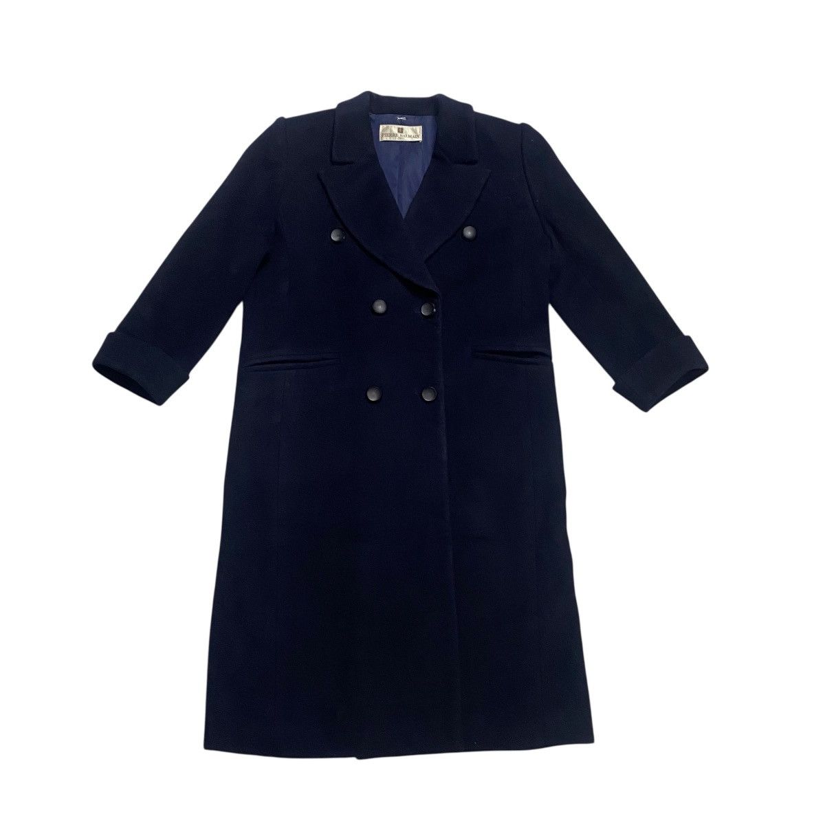 Pierre Balmain Pierre Balmain double breasted wool longcoat Size US M / EU 48-50 / 2 - 1 Thumbnail